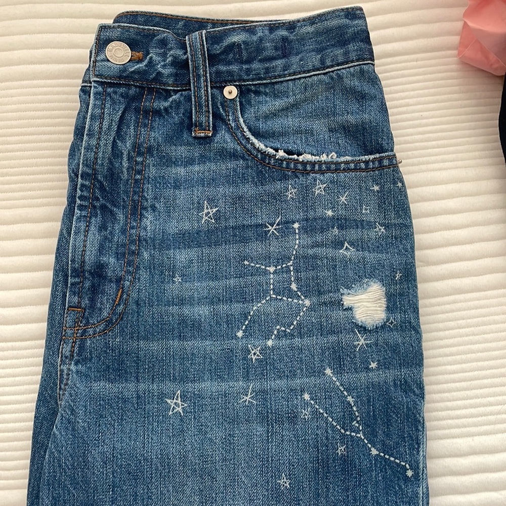 Madewell Perfect Summer Jean in Astrology Stars